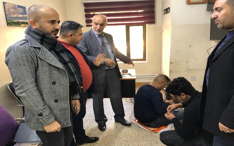 Maintaining the camera system in the College of Veterinary Medicine