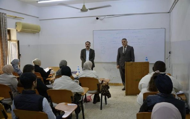 الطب البيطري تقيم ورشة عمل لطلبة المرحلة الاولى .