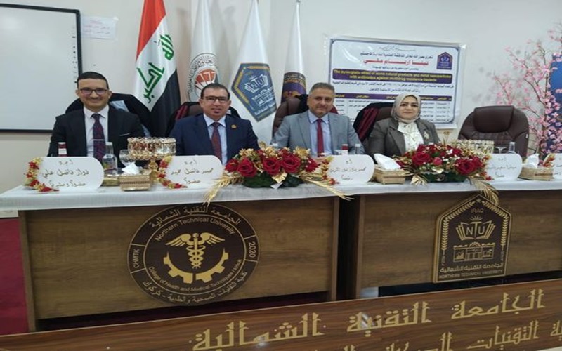 A lecturer participates in discussing a master’s thesis at the Northern Technical University