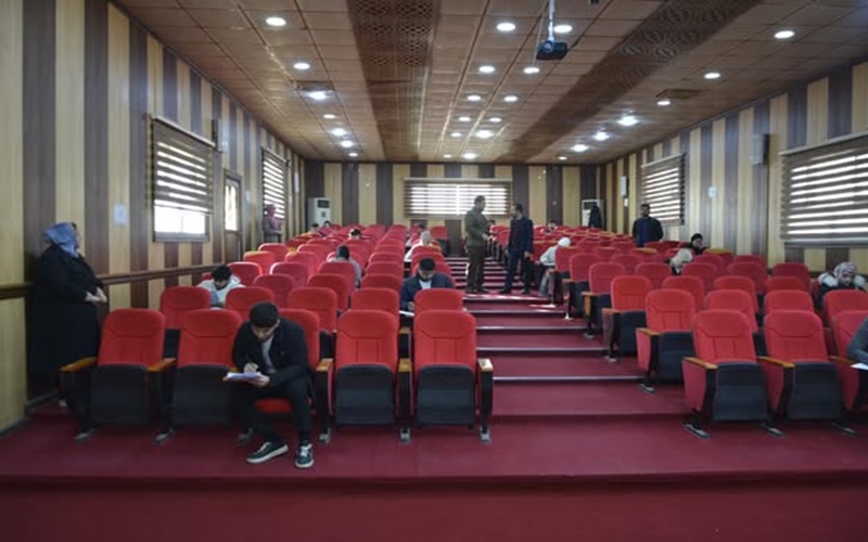 The start of the first semester exams at the College of Veterinary Medicine