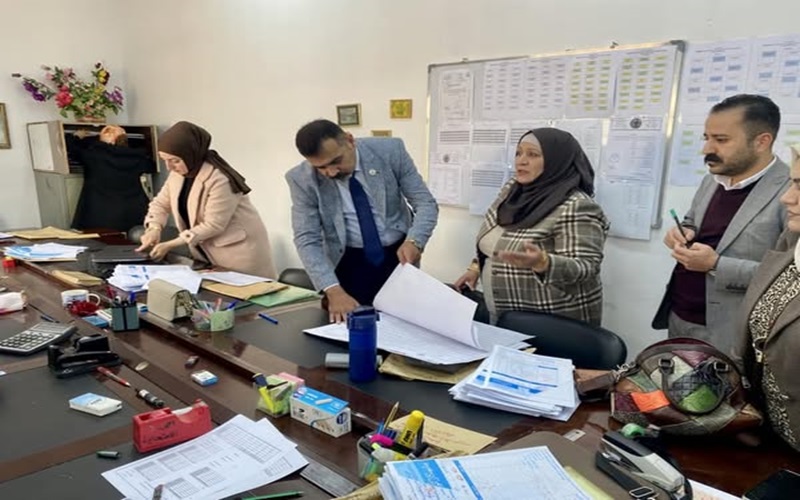 The Central Committee inspects the work of the examination committee at the College of Veterinary Medicine.