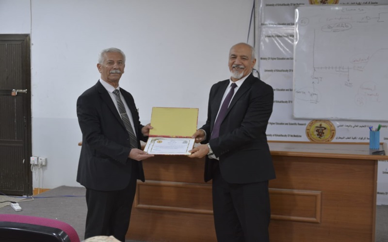 The College of Veterinary Medicine holds a training workshop entitled (Vaccinating poultry against Newcastle disease clone-30)