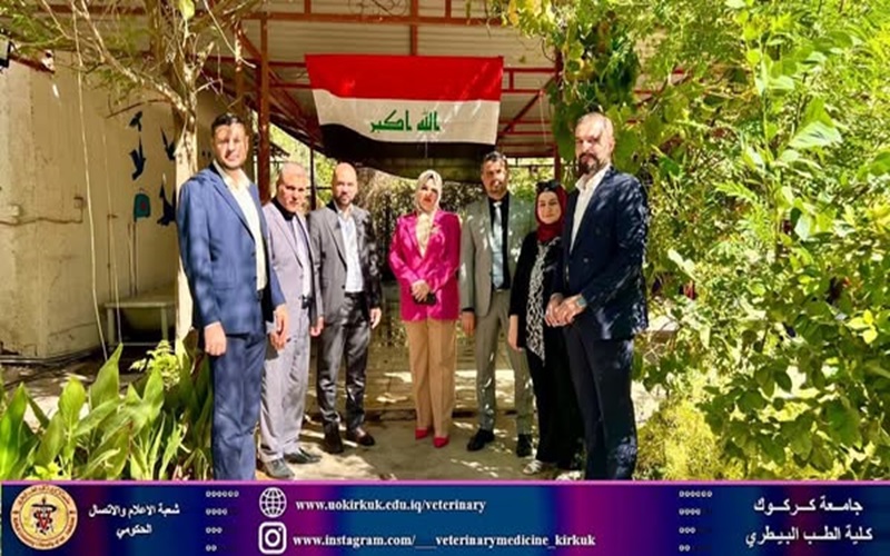 The College of Veterinary Medicine celebrates Iraqi National Day 