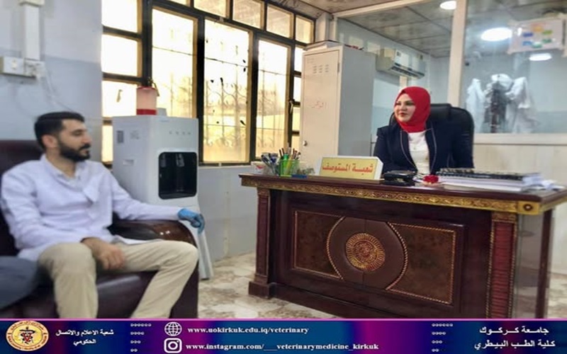 Dean of the Faculty of Veterinary Medicine inspects the Veterinary Teaching Clinic 