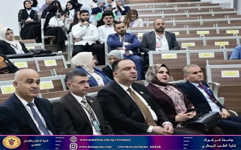 The Dean of the College of Veterinary Medicine participates in the eighth scientific conference (the second international) at the University of Mosul 
