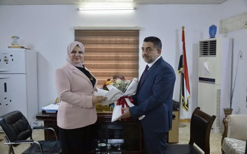  وفد كلية الاعلام يزور كلية الطب البيطري