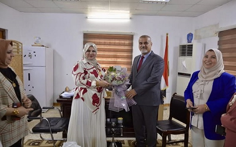 وفد أكاديمي يزور كلية الطب البيطري