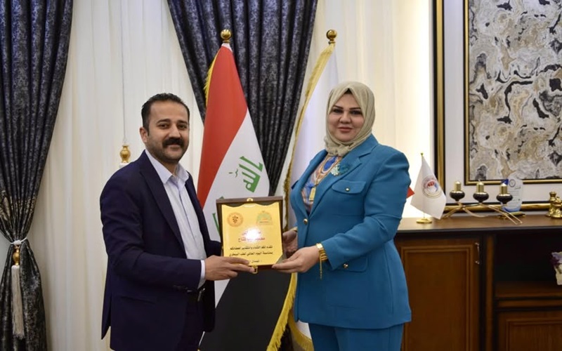 عميد كلية الطب البيطري تثمن جهود تدريسي .