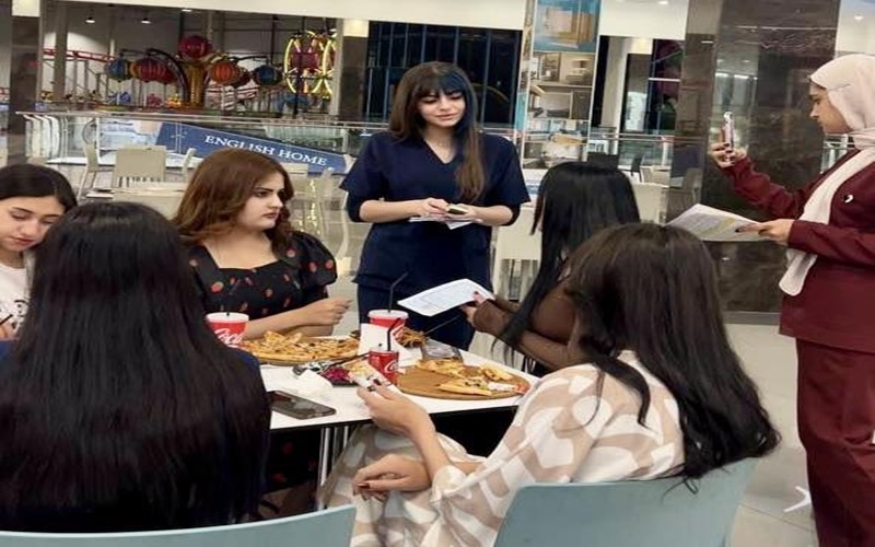  طلبة الطب البيطري ينشرون الوعي الصحي عن مخاطر الحمى النزفية .