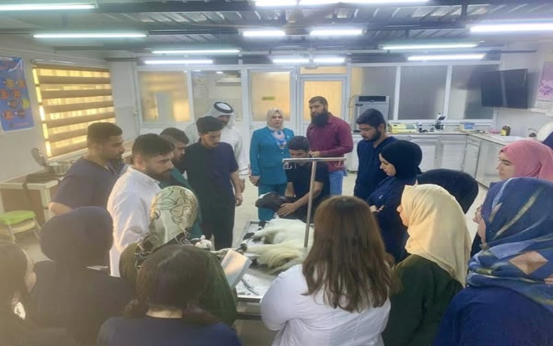 Veterinary College students begin their summer internship.