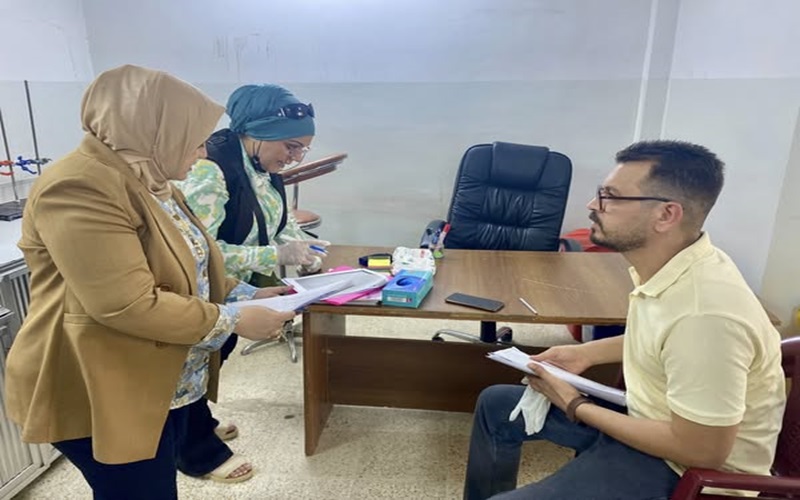 Visit of the Chemical and Biological Materials Disposal Committee to the College of Veterinary Medicine