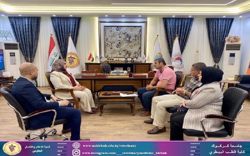 Visit of a ministerial committee to the College of Veterinary Medicine