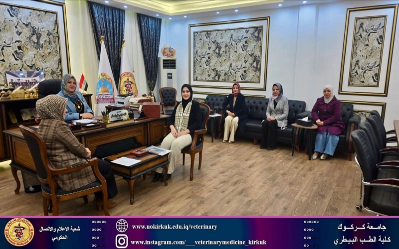 اللجنة المركزية لتقييم أداء وحدة شؤون المرأة تزور الكلية 