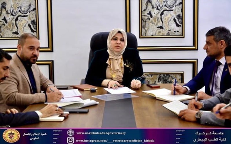 مجلس كلية الطب البيطري يعقد جلسته الخامسة 