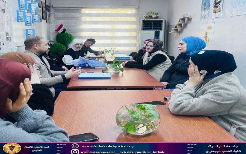  طلبة كلية الطب البيطري مستمرون بالتوافد إلى المكتبة ولليوم الرابع من انطلاق مبادرة آقرأ 