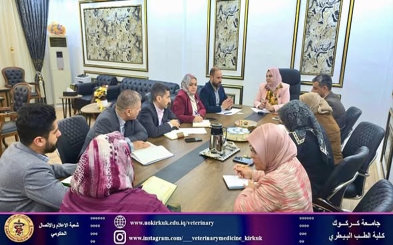 مجلس كلية الطب البيطري يعقد جلسته السادسة 