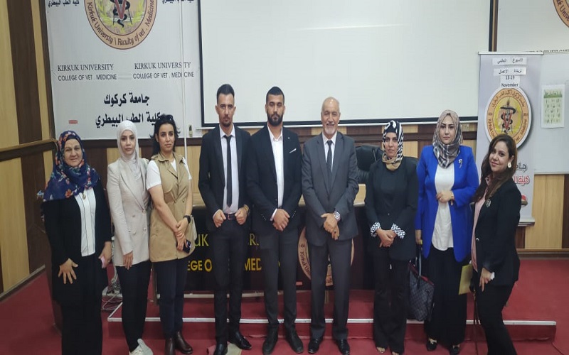 The College of Veterinary Medicine held a seminar entitled (Stimulating innovation in work teams: How can leaders support creativity in their projects). ​